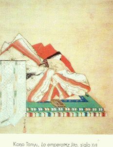 Pin, XVII, Kano Tany, La emperatriz Jito