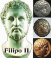 Esc, IV aC., Retrato de Filipo II de Macedonia, 382-336 aC.