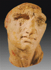 Esc, IV aC., Retrato de Olimpias de Macedonia, 375-316 aC.