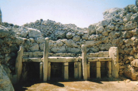 Arq, IV milenio, Complejo Megaltico de Ggantija, Cultura de los Templos, Gozo, Malta, 3600-2500