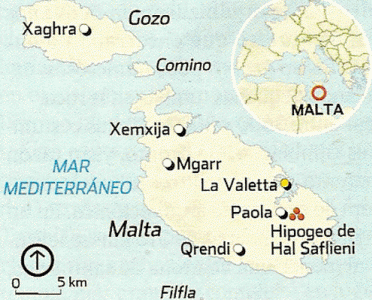 Mapa, Malta