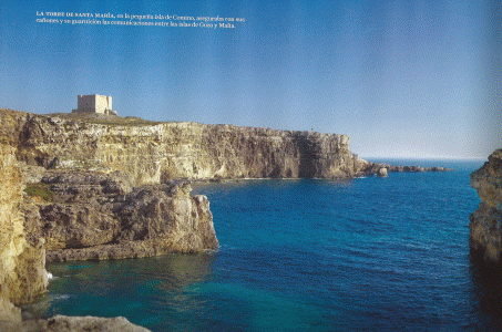 Arq, Torre de Santa Mara, Isla de Comino, Malta