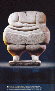 Esc, IV Milenio, Diosa de la Fertilidad, Neoltico, M. Nacional de Arqueologa, La Valetta, Malta