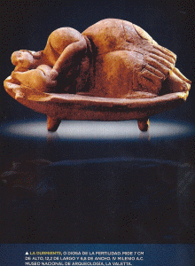 Arq, IV Milenio aC., Diosa de la Fertilidad o La Durmiente, M. Nacional de Arqueologa, La Valetta, Malta