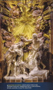 Esc, XVIII, Muzuolini, Giuseppe, Bautismo de Cristo, Presbiterio de la Catedral, La Valetta, Malta
