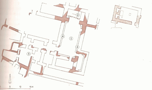 Arq, III milenio, Templo de Isthar, planta, Egabbar, Assur