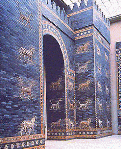 Arq, VII-VI aC., Puerta de Isthar, Babilonia, M. de Berlin, 625-539