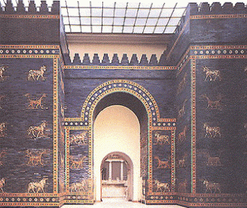 Arq, VII-VI aC., Puerta de Isthr, Babilonia, M. de Berln, 625-539