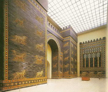 Arq, VII-VI aC., Puerta de Isthar, Babilonia, M. de Berln, 625-539
