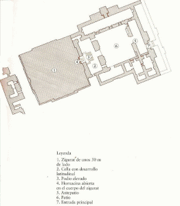 Arq, XIII, Assur, Kar Tukulti Ninurta, planta del templo y zigurat, Periodo Neoasirio