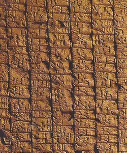 Escritura, Tablilla, Letra cuneiforme, Reparto de raciones de cebada, M. Britnico, Londres