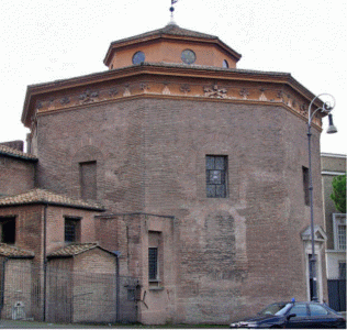 Arq, Baptisterio de Letrn, Exterior, Roma
