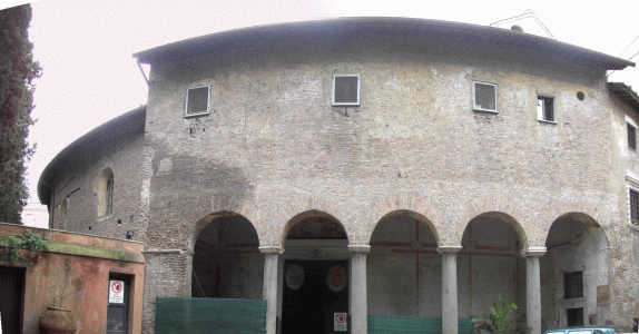 Arq, V, San Estebam o Stefano Rotondo, Exterior, Roma, Italia, 468-483