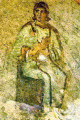 Pinm III, Virgen con el Nio, Catacumbas de Santa Priscila, Roma