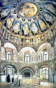 Mosaico, V, Monasterio de los Ortodoxos, interior, bside, Rvena, Italia, 450