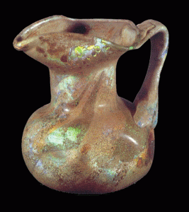 Cermica, II aC.-II dC., Jarra vidriada, M. Nacional, Tehern, Irn