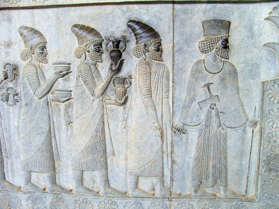Esc, VI aC., Procesin, Apadana, Daro I, Perspolis, 509