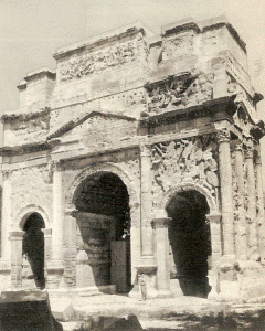 Arq, I, Arco de triunfo, conmemoracn de la derrota de los galos, Orange, Francia