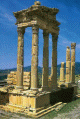 Arq, II, Templo de Trajano, Prgamo, Turqua, 98-117
