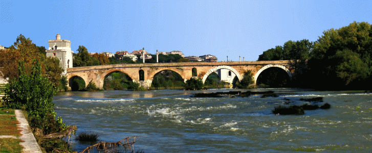 Arq, Roma, II aC., Puente Milvio, 115