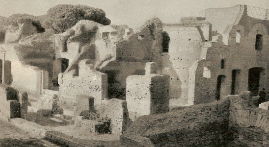 Arq, IV-III,Inmueble de Ostia, Ruinas