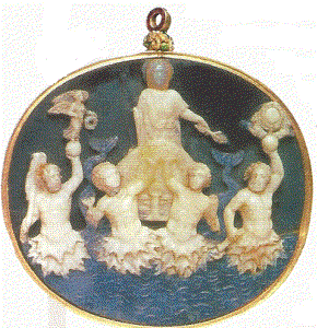Camafeos, I aC., Conmemoracin de la Victoria de Octavio sobre Marco Antonio en Actium, Imperio, Roma