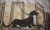 Mosaico, I dC, Cuidado con el perro, Casa de Proculo, Pompeya, Imperio, Roma