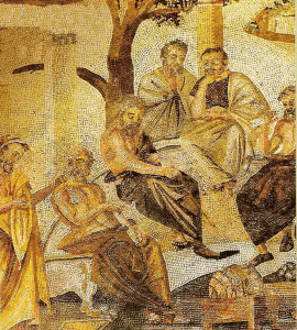 Art, Mosaico, I, Platn Dando Clases en la Academia, Pompaya, M. Arqueolgico, Npoles, Imperio, Roma