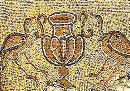 Mosaico, II, Templo Romano, Lbano, Imperio, Roma