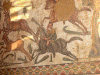Mosaico, III-IV, Escena de Caza, Villa del Casale, Sicilia, Imperio, Roma, 285-305