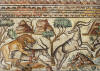 Art, Mosaico, IV, Escena de Caza, Mansin, Sala de Recepcin, La Olmeda, Palencia, Espaa, Imperio, Romano
