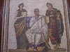 Mosaico, III, Virgilio, Museo Bardo, Tnez, Imperio, Roma