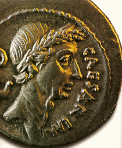Numismtica, I aC., Denario de Plata, Julio Csar, Repblica, Roma