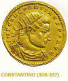 Numismtica, IV, Constantino el Grande, Imperio, Roma, 306-337
