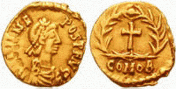 Numismtica, V, Nepote Julio Emperador, Imperio, Roma, 474-475
