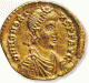 Numismtica, V, Slido, Honorio, emperador,Imperio, Roma, 410