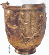 Orfebrera, I, Vaso de Plata, Herculano,M. Arqueolgico Nacional, Npoles, Imperio, Roma Italia