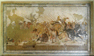 Mosaico, I, Batalla de Ipsos, Casa del Fauno, Pompeya, Roma I dC