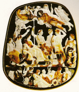 Camafeos, I, Familia Imperial de Augusto, Biblioteca Nacional, Pars, Imperio, Roma, 20 dC