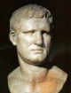 Esc, I, Busto de Agripa, Cuado y Ministro de Augusto, Imperio, M. del Louvre, Pars