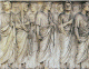 Esc, I, Ara Pacis, Relieve, Procesin, Quirites, Imperio, poca de Augusto, Roma 13 aC-14 dC