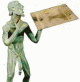 Esc, I, Estatua para el Servicio en Banquetes, Imperio, Pompeya, Italia