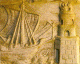 Esc, I, Relieve, Faro de Ostia Antica, poca del Emperador Claudio, M. Arqueolgico de Ostia, Roma