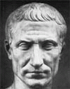 Esc, I aC., Retrato de Cayo Julio  Csar, Repblica
