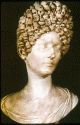 Esc, I, Busto de Matrona, Trpano o Nido de Avispa,Imperio, Epoca Flavia, Emperador Tito y Vespasiano, M. Capitolino, Roma, Italia