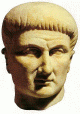 Esc, I, Retrato de Tiberio, Imperio, Italia