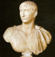 Esc, I-II, Busto, Trajano Emperador, Imperio, 98-117