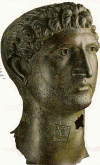 Esc, II, Retrato de Adriano, Imperio, Bronce, British Museum, Londres