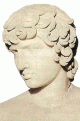 Esc, II, Antinoo, poca  de Adriano, Imperio, M. Arqueolgico, Npoles, Roma 130-138