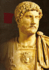 Esc, II, Busto de Adriano, Palacio de los Conservadores, Imperio, Roma